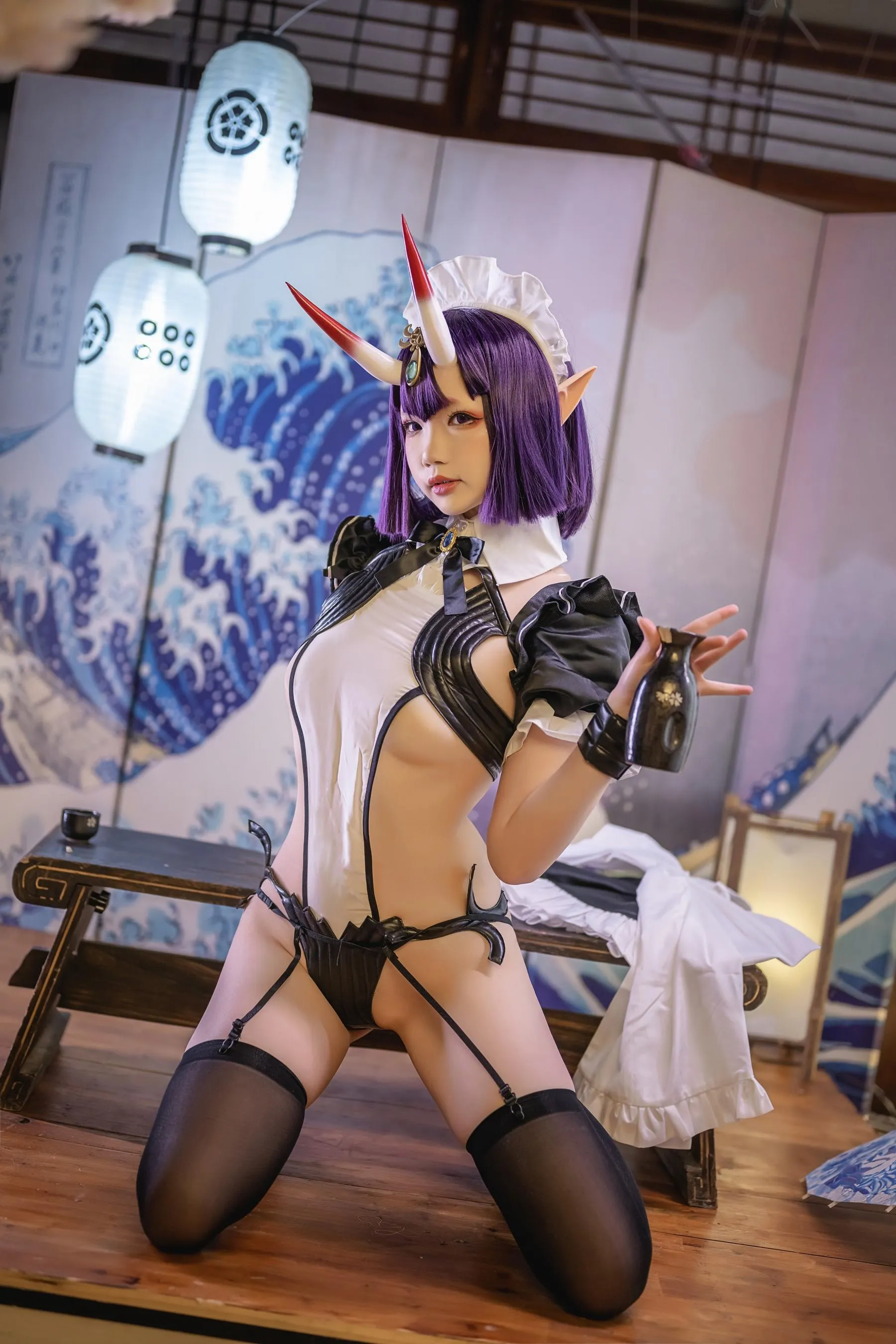雪晴Astra – NO.30 酒吞童子女仆-jpg [54P]插图8